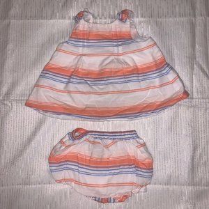 Janie and Jack top with bloomers 3-6m